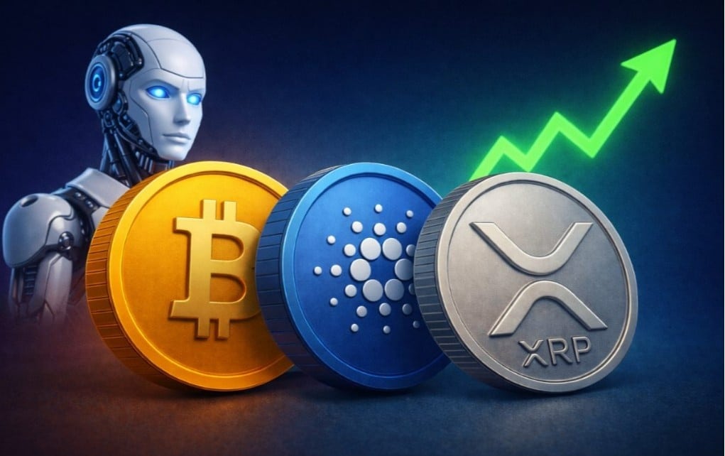 XRP، كاردانو، و بيتكوين: توقعات أسعار العملات من نموذج الذكاء الإصطناعي بيربلكسيتي إيه آي بنهاية فبراير 2026