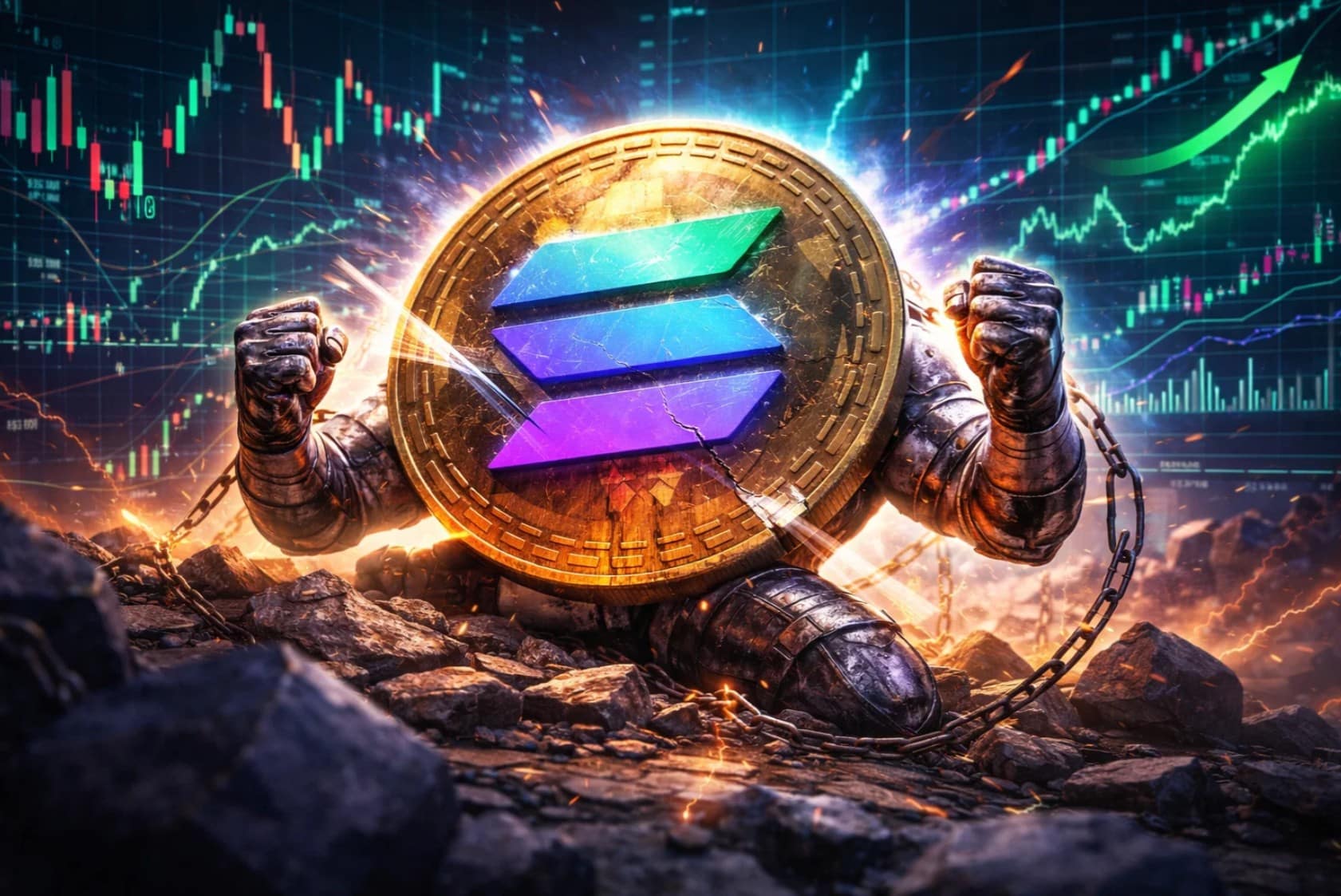 سعر سولانا ينخفض دون 100 دولار لأول مرة منذ 10 أشهر: تدفقات صناديق الاستثمار المتداولة تتجاوز 31 مليون دولار