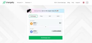 Changelly: saque até 1 BTC por dia sem verificação de identidade