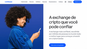 Coinbase - Perfeita para quem está começando a investir em ações de criptomoedas