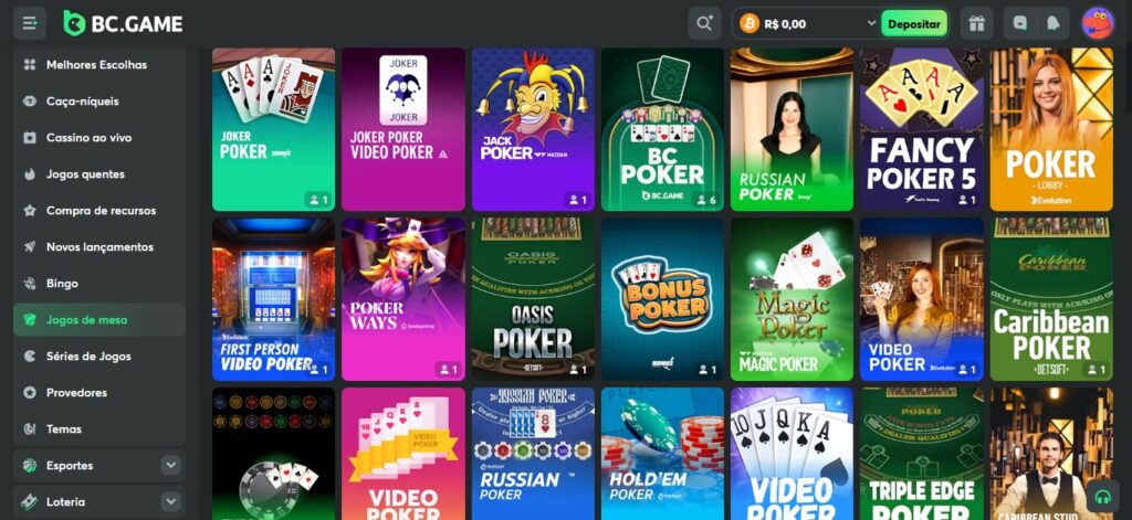  jogar poker online no BC Game casino e Aviator