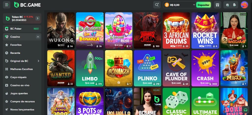 melhores casinos online Angola - BC.Game