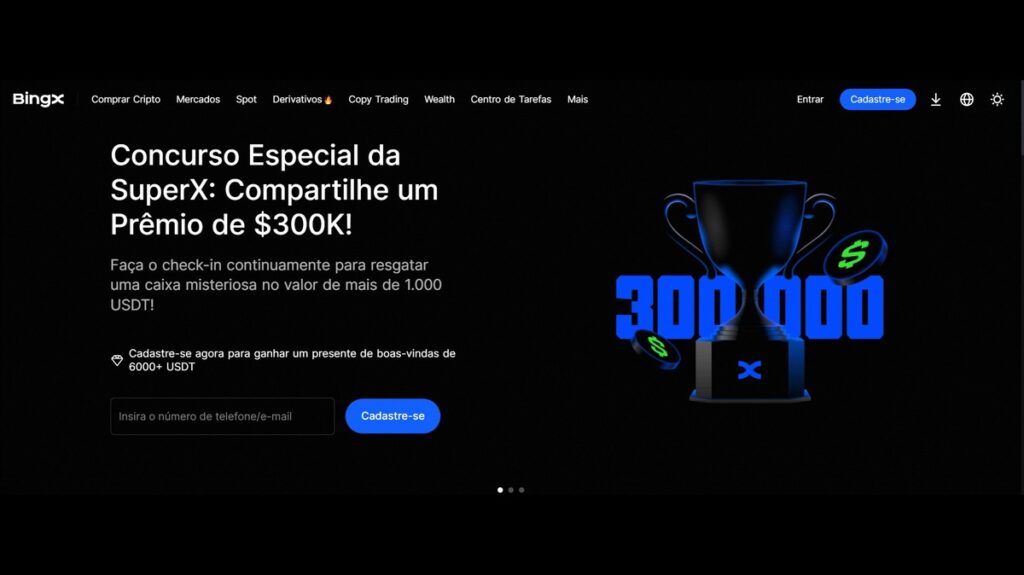 Concurso Especial SuperX, da BingX