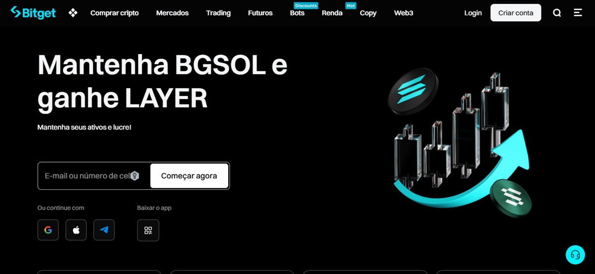 Bitget exchange de criptomoedas para comprar com cartão de débito