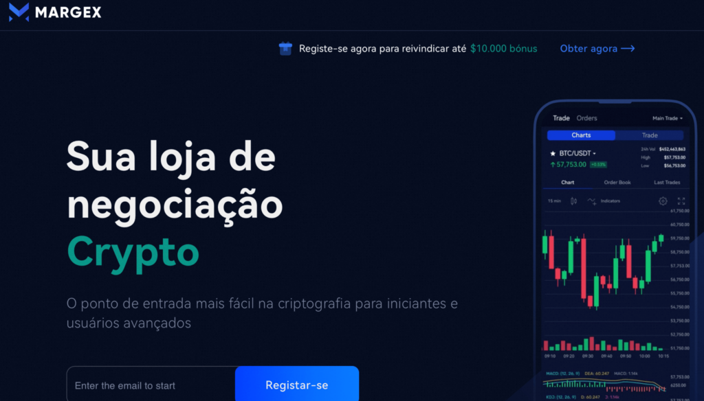 corretoras P2P - Margex