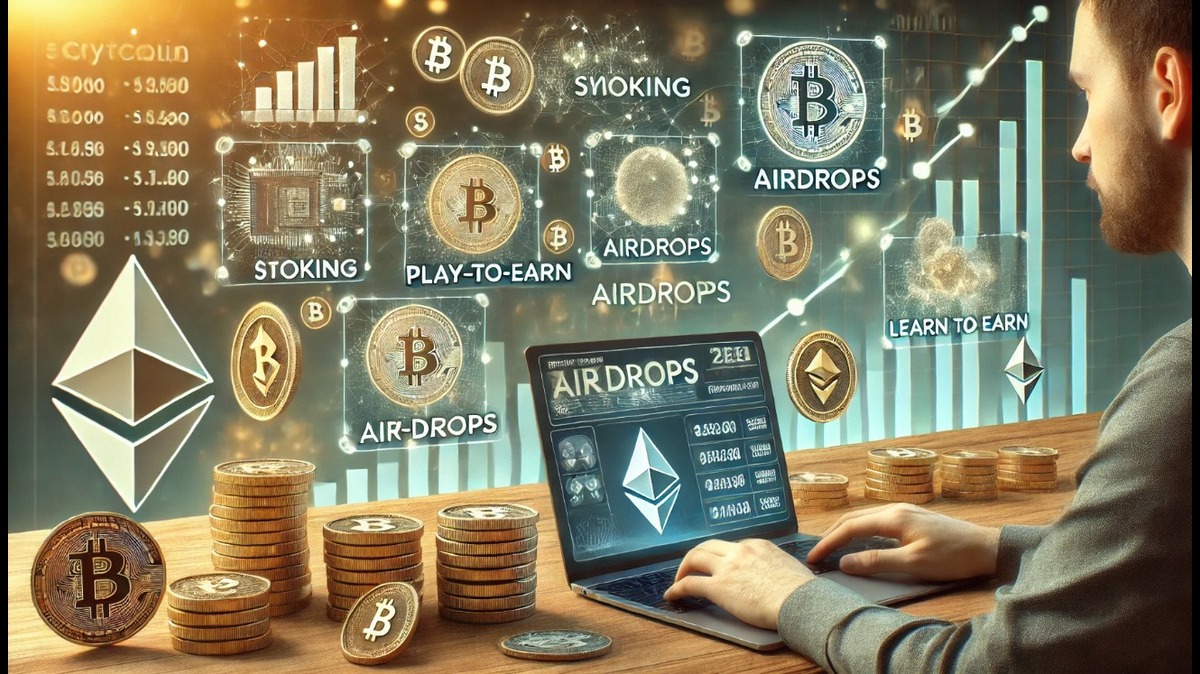 Mecanismos de recompensa cripto