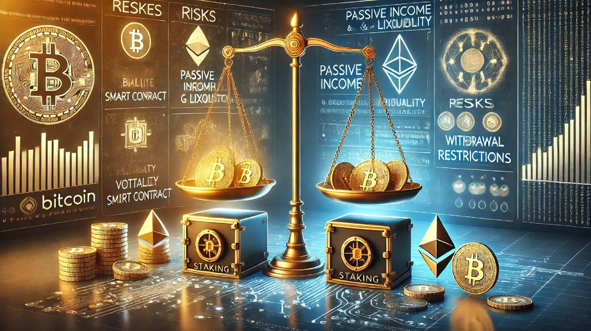 Vantagens e desvantagens do staking - o que levar em conta