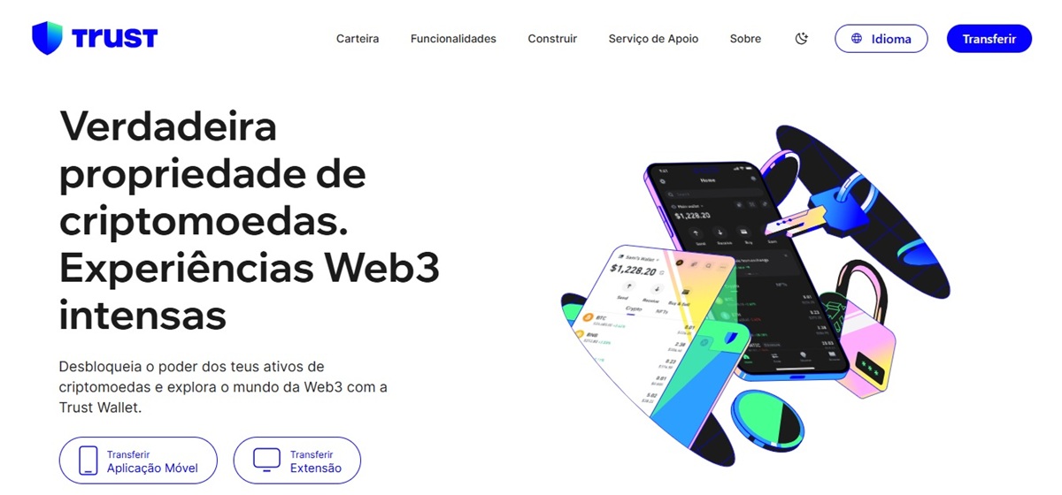 Trust Wallet é compatível com ERC20