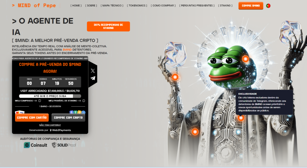 mind of pepe para substituir Dogecoin