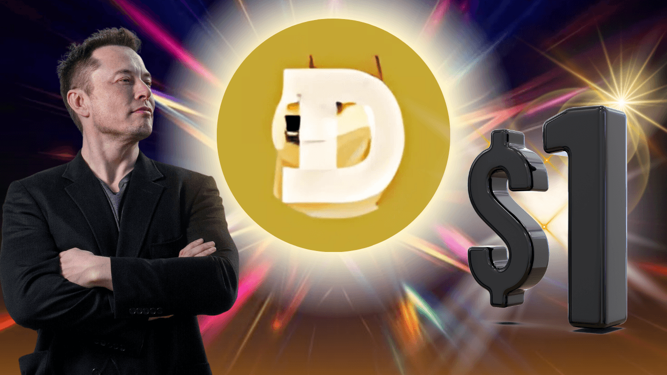 preço de dogecoin a 1 dolar