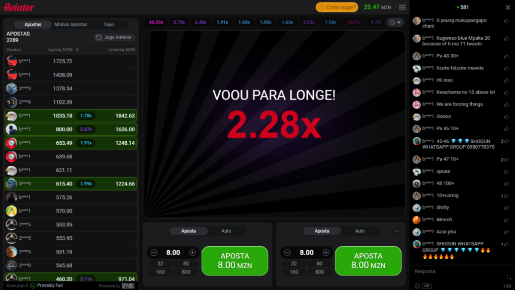 premio de jogo aviator online