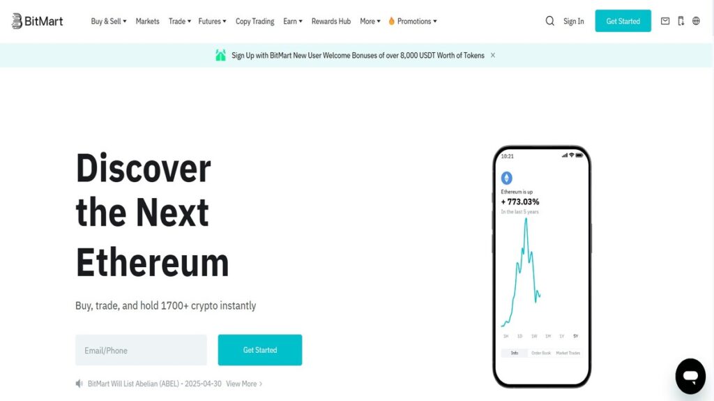 Plataforma BitMart