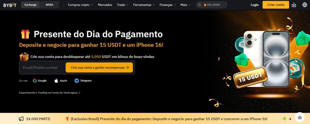 ByBit é uma das melhores corretoras de criptomoedas para iniciantes