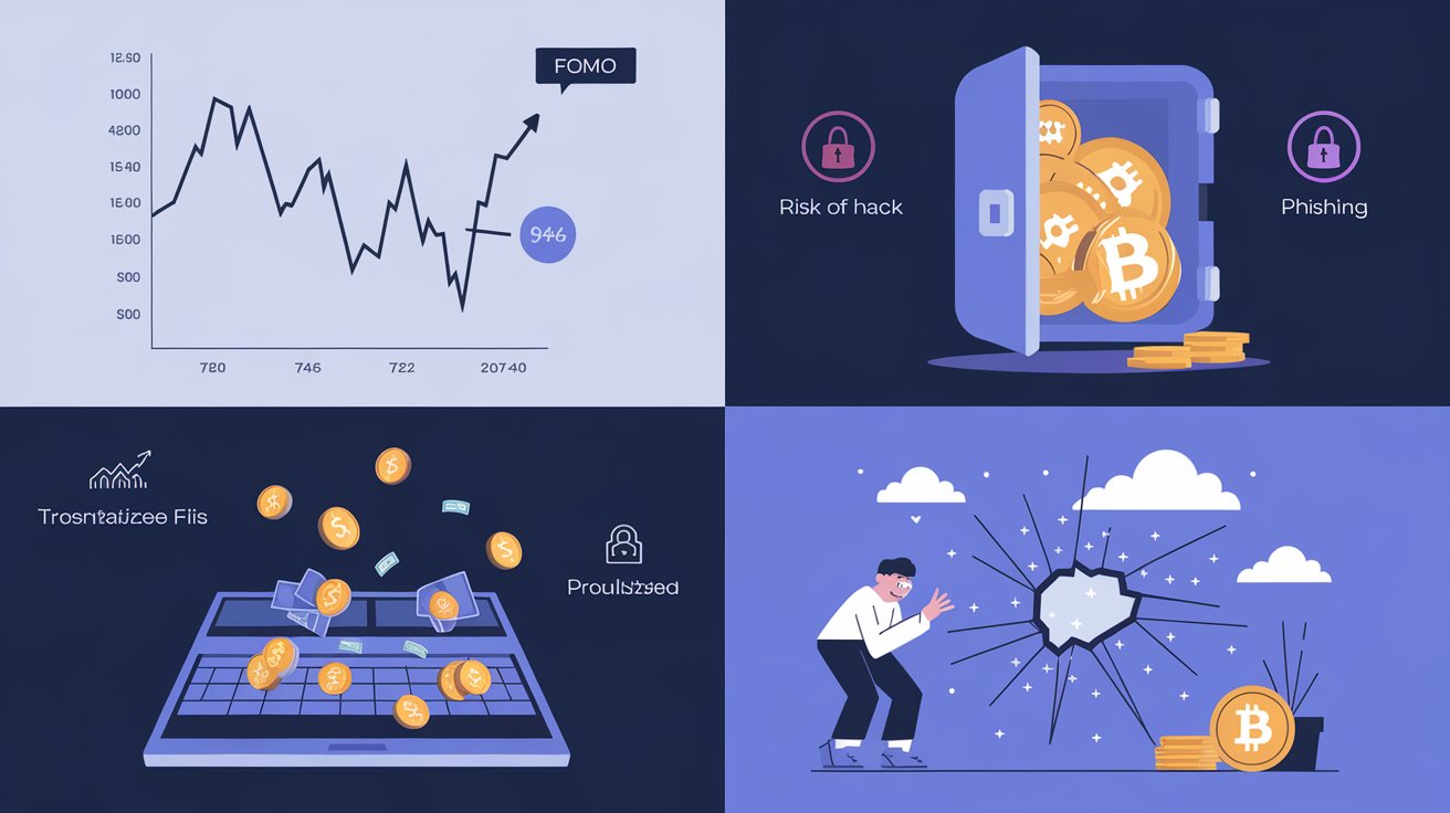 Como minimizar erros ao comprar criptomoedas sendo iniciante