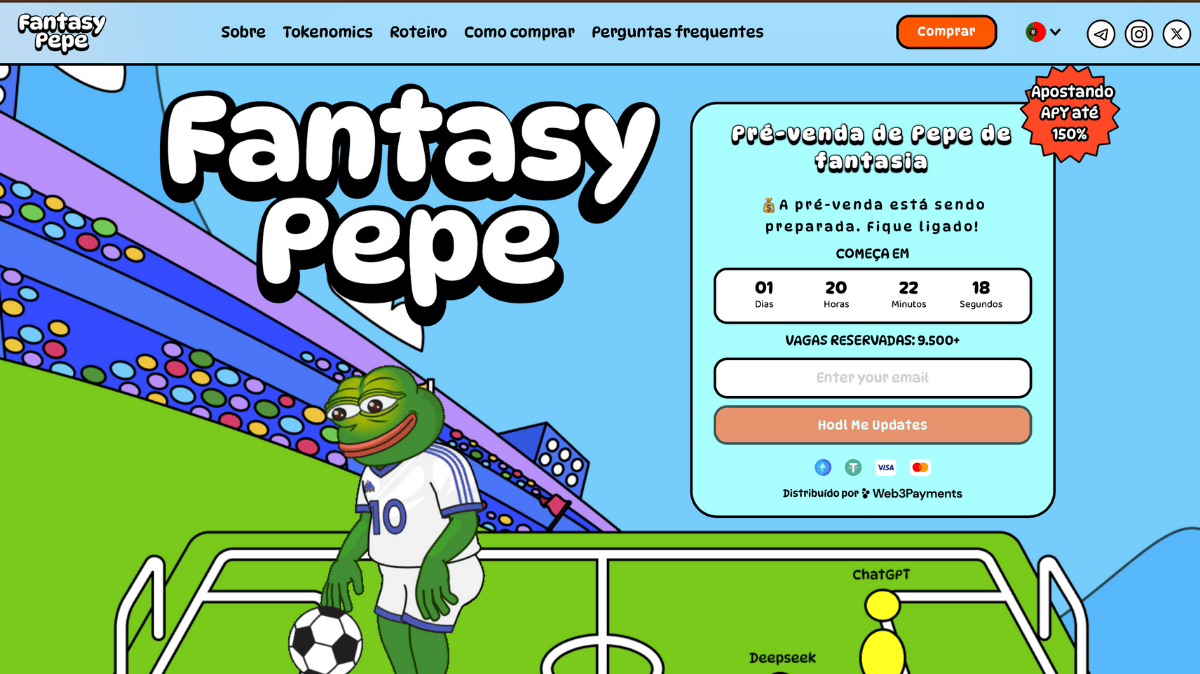 token para investir fanstasy pepe