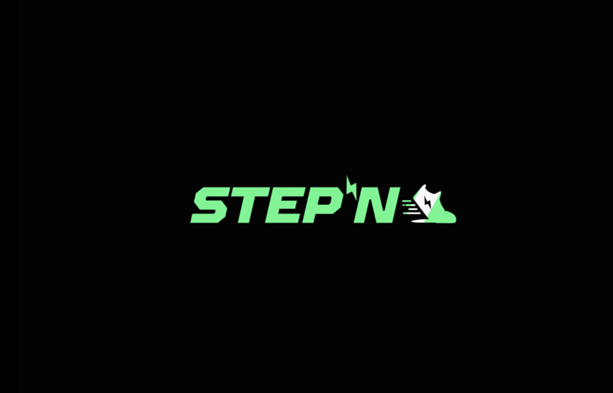 Homepage do app Stepn que recompensa usuarios com criptomoedas em Solana