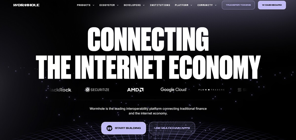 Homepage Wormhole