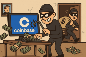 ataque hacker à coinbase