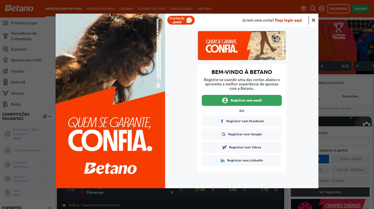 Guia sobre conta, saldo e saques no cassino Betano após a MP 1.394/2026