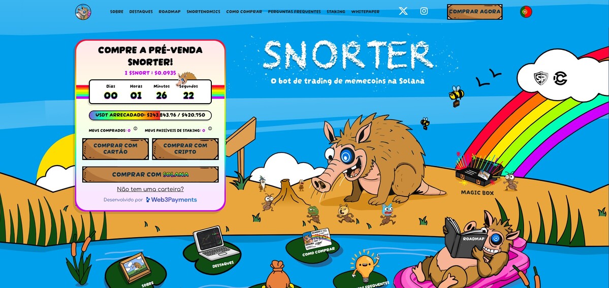 Snorter Token é uma das melhores memecoins para comprar em 2025