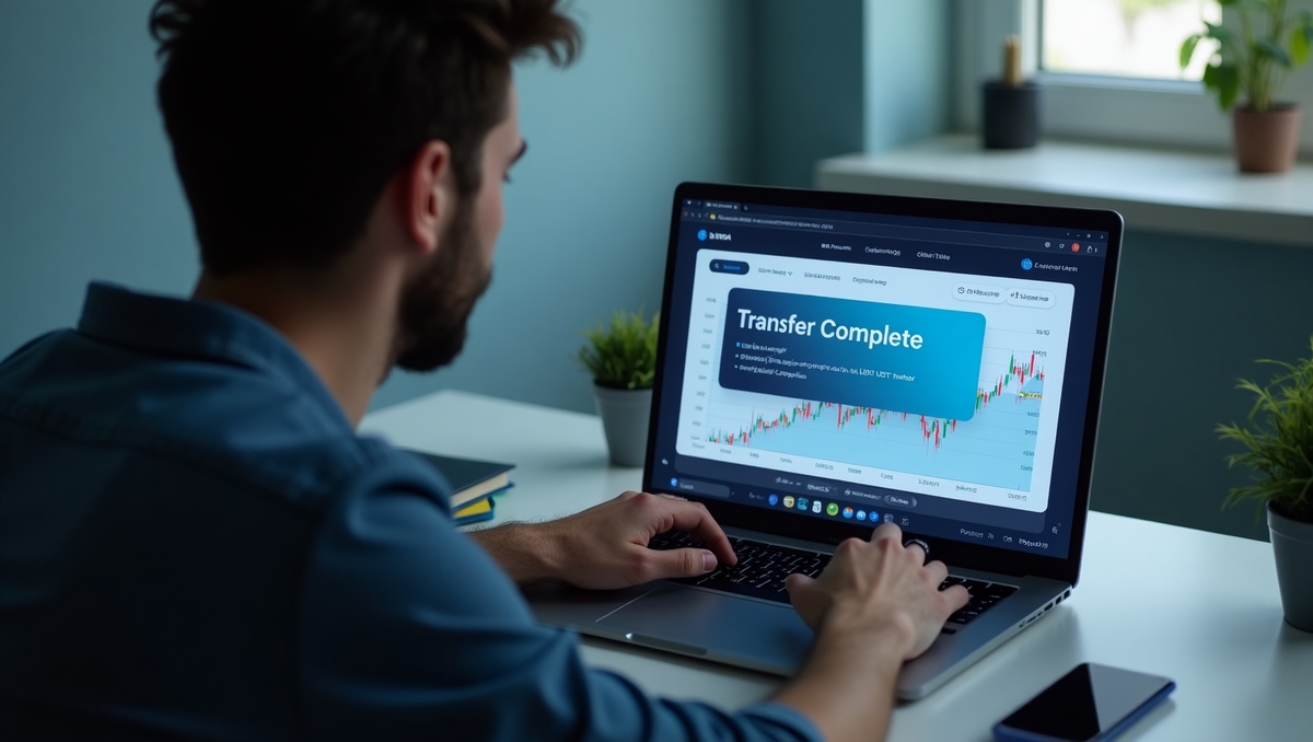 Você precisa da chave privada e endereço da carteira para transferir Tether