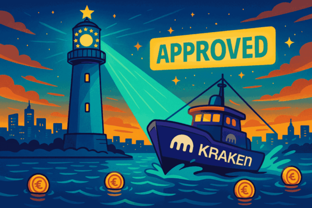 Kraken recebe sua licença MiCA para operar no mercado europeu