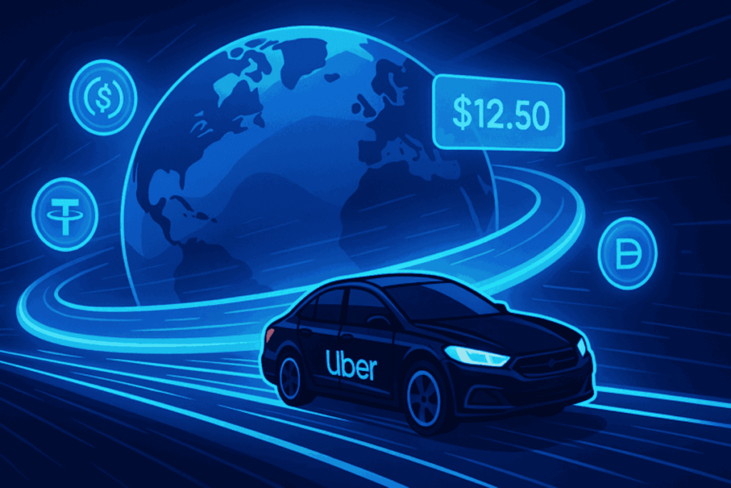 Uber pretende usar stablecoins para cortar custos