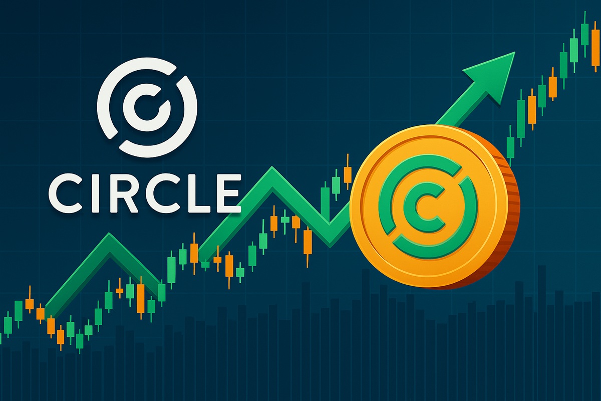 Ações da Circle atingem recorde após aprovação de lei de stablecoins nos EUA
