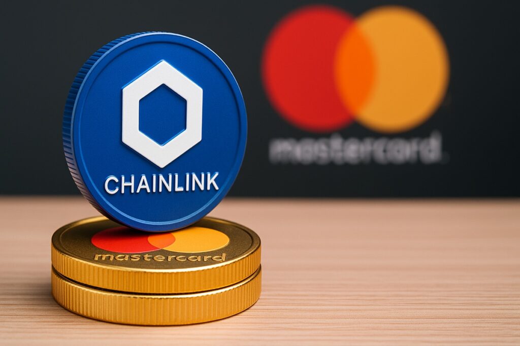 Chainlink hoje: rede anuncia parceria com Mastercard para levar cripto a 3 bilhões de usuários