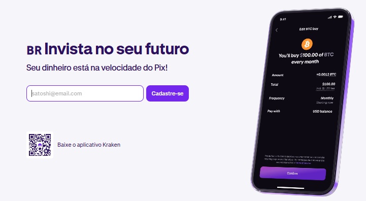 Kraken se destaca entre corretoras Bitcoin de maior sucesso no Brasil