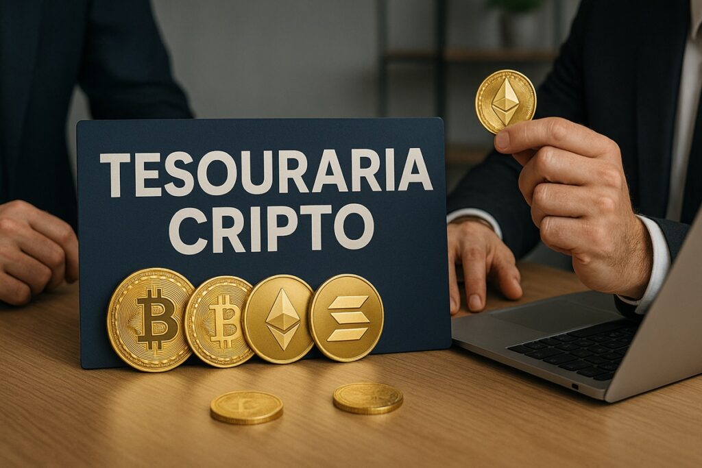 Ex-executivos da Tether querem criar empresa de tesouraria cripto com portfólio diversificado