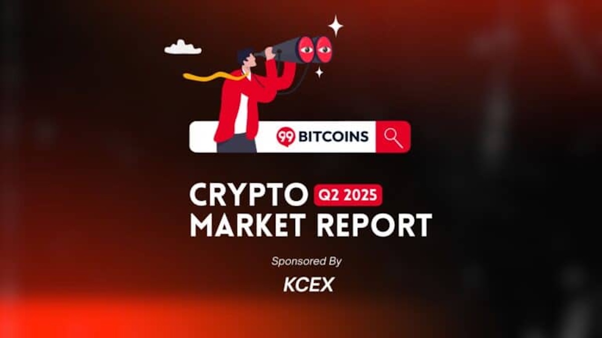 Relatório exclusivo 99Bitcoins: mercado cripto ganha força em 2025, com alta de 60% no segundo trimestre