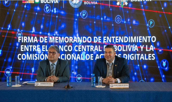 Memorando de entendimento com El Salvador. Fonte: Banco Central da Bolívia (BCB)