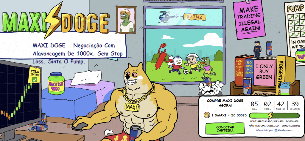 conheça o Maxi Doge: memecoin de grande potencial em 2025