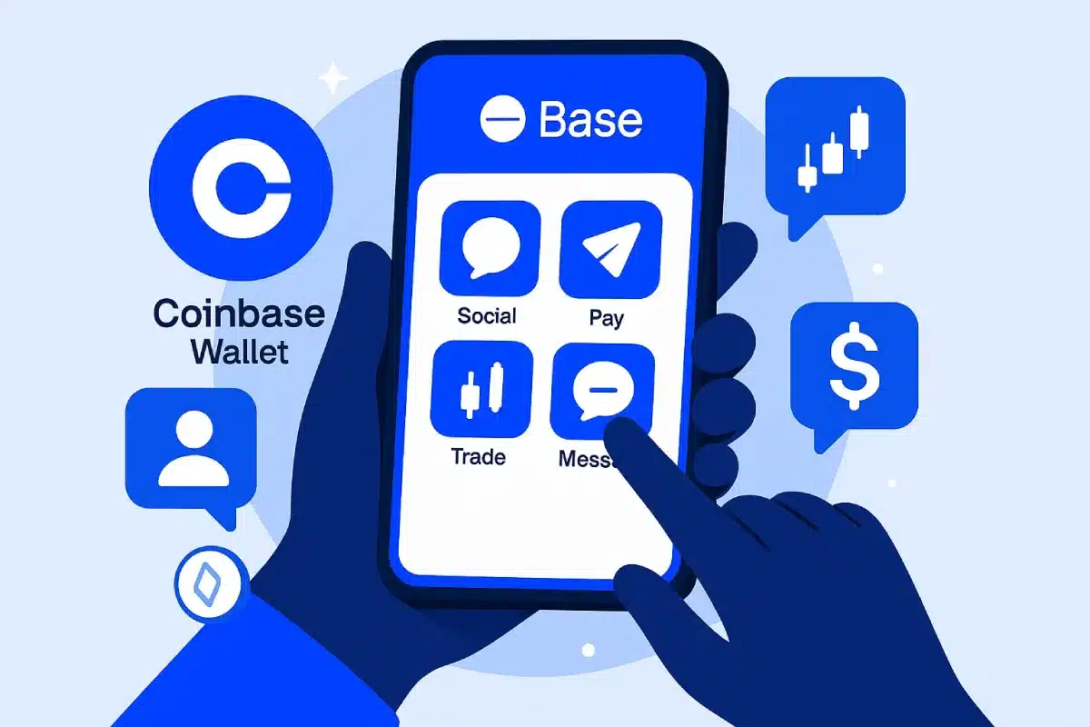 Base App transforma Coinbase Wallet numa aplicação para consumidores cripto
