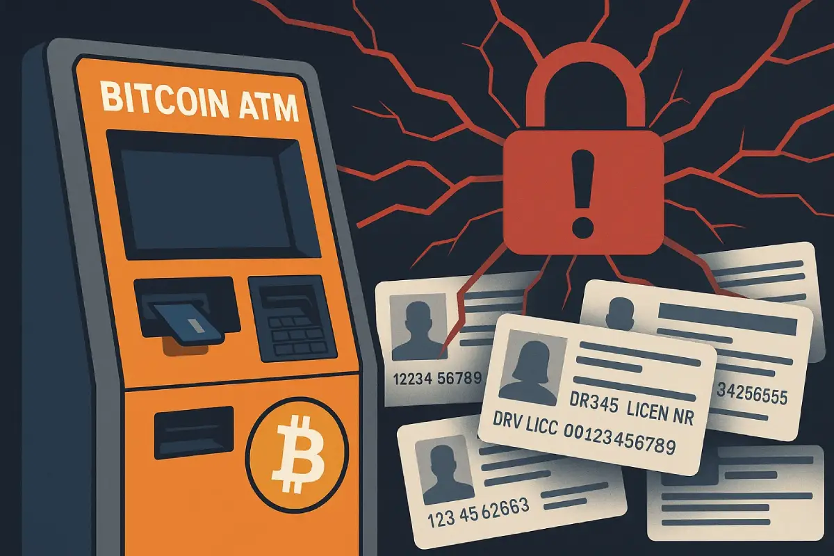 Maior operador de ATM cripto dos EUA sofreu violação de dados que atingiu 26732 clientes