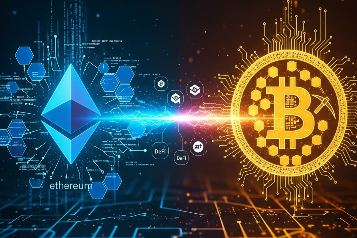 ETH supera o BTC em julho e mudança na dominância altera mercado