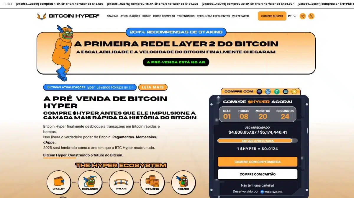 Bitcoin Hyper destaque