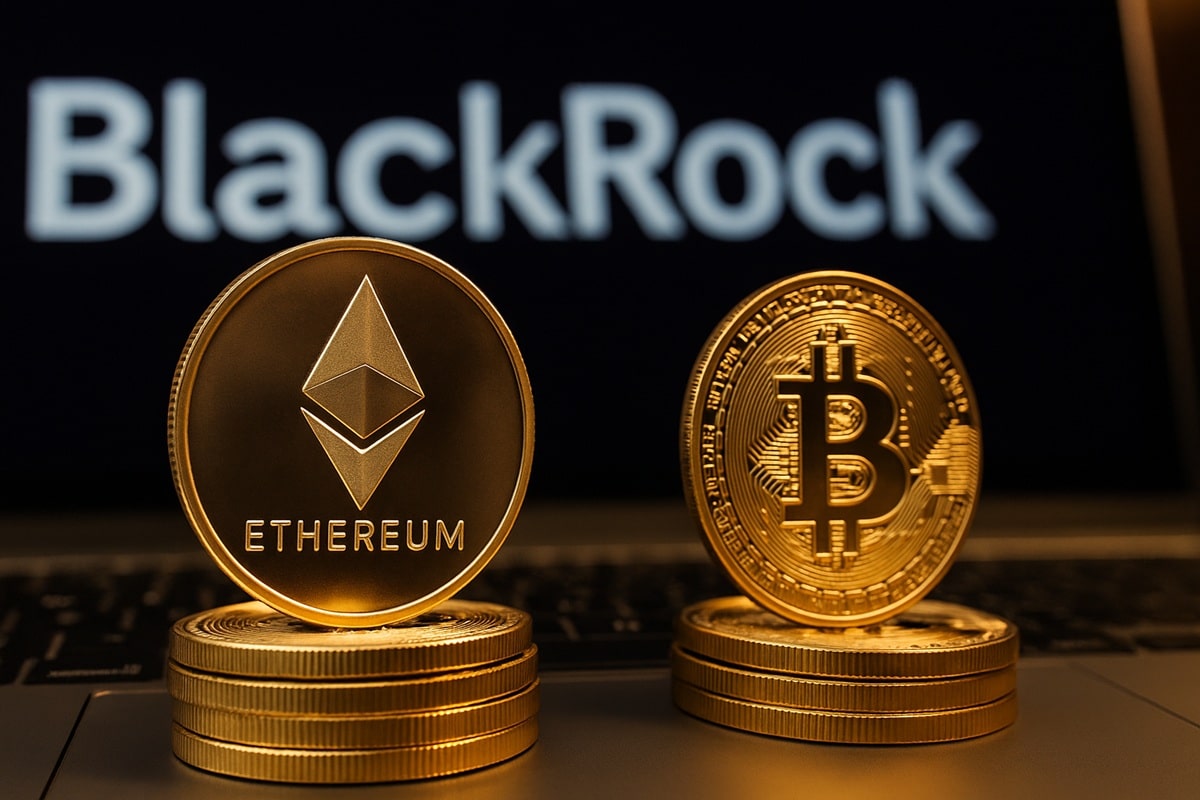 BlackRock está comprando 5 vezes mais ETH do que BTC, revela relatório