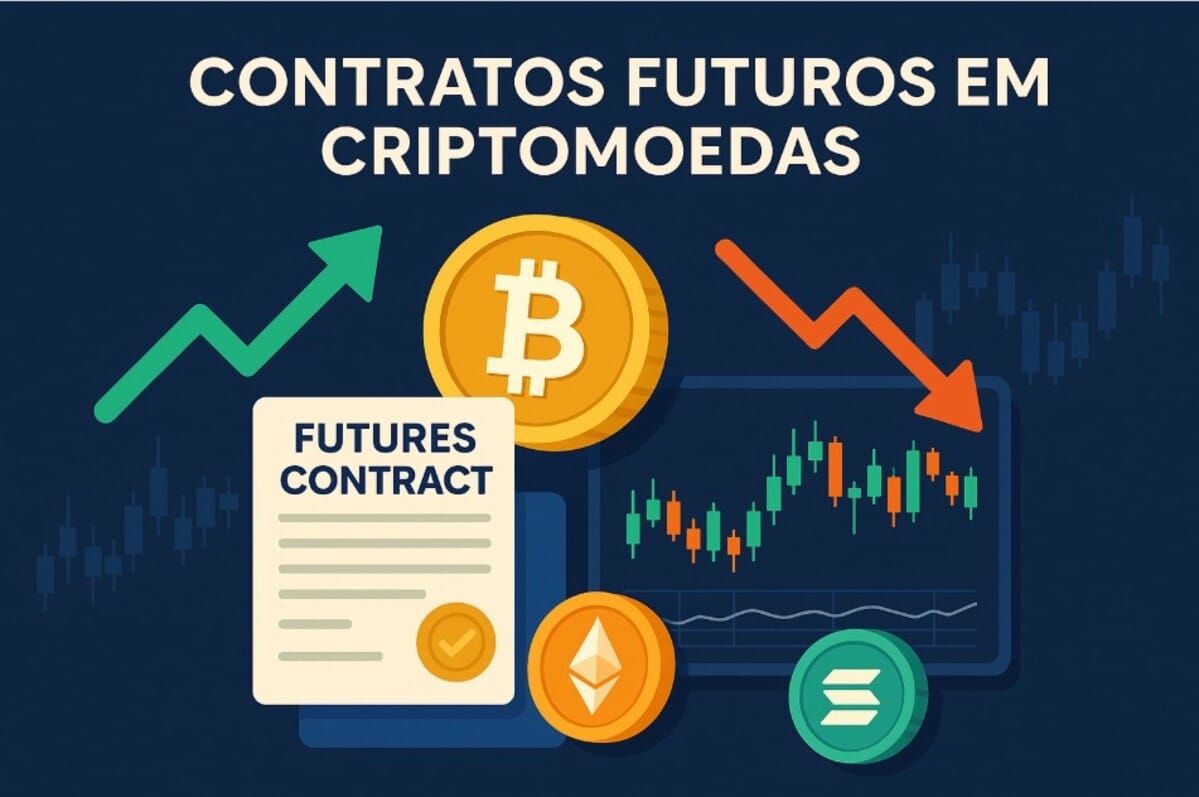 Contratos futuros de criptomoedas são acordos para comprar ou vender determinada quantidade de ativos digitais