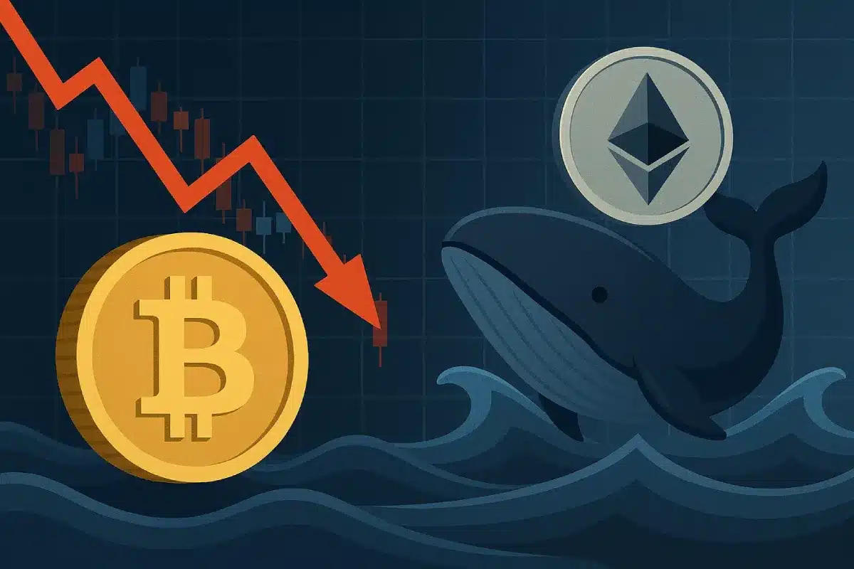 BTC cai para 115 mil dólares, enquanto baleias apostam no ETH - 99Bitcoins  Brasil