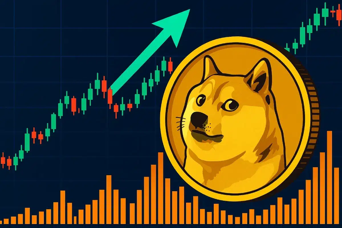 Volume explosivo do DOGE sinaliza entrada das baleias - 99Bitcoins Brasil