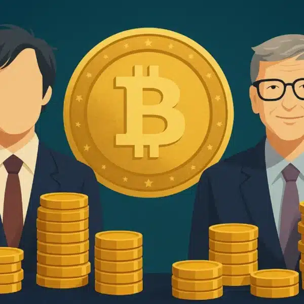 Fortuna de Satoshi Nakamoto ultrapassa 130 mil milhões USD e supera a de Bill Gates
