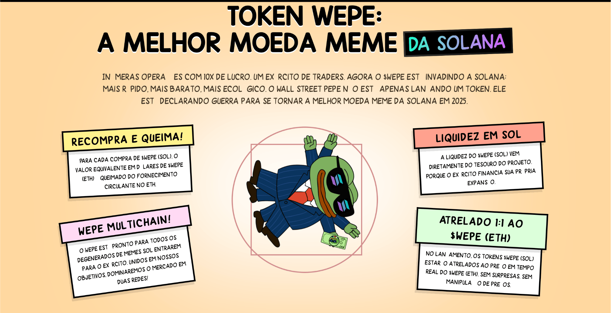 Wall Street Pepe (WEPE): Solana token