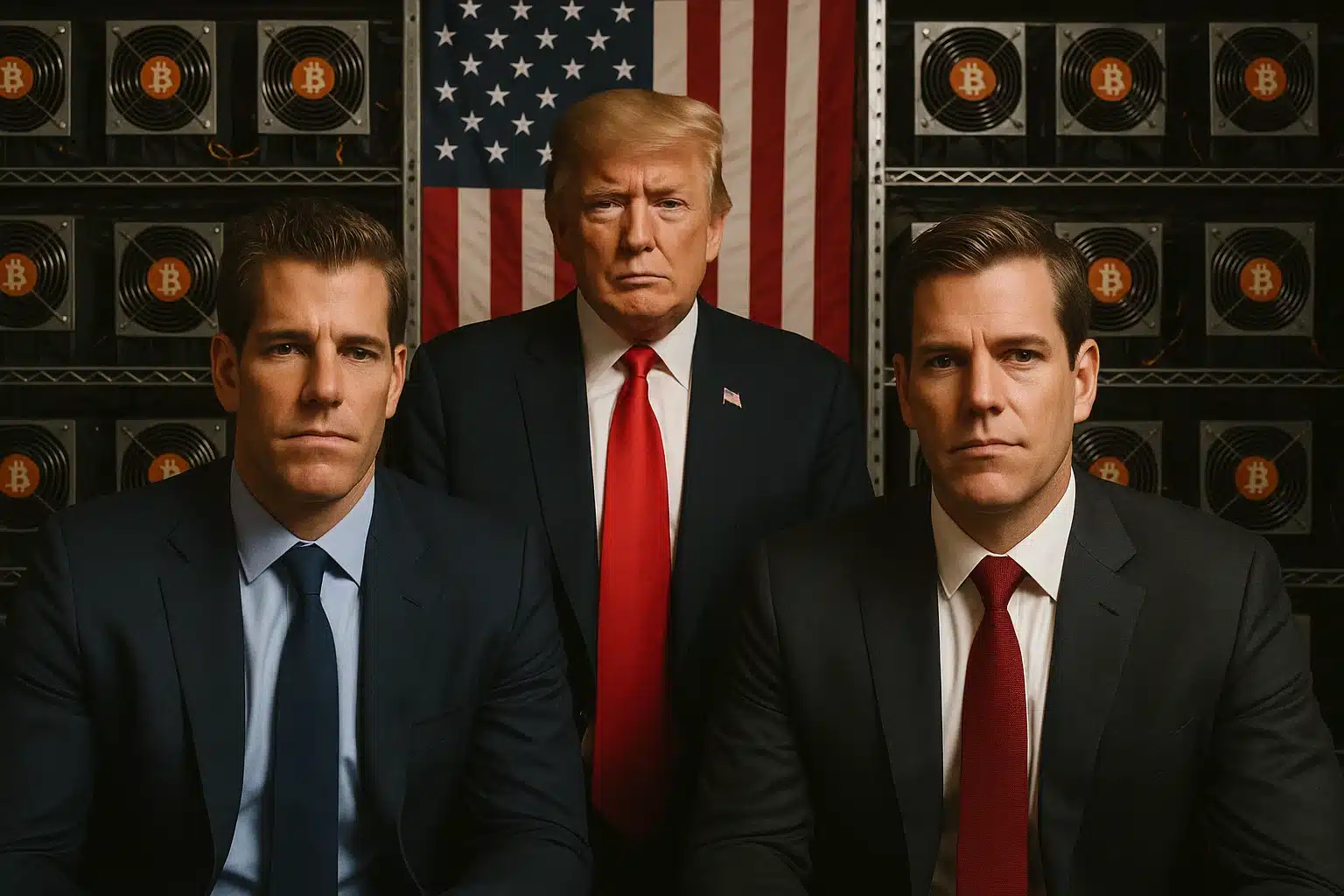 Irmãos Winklevoss investem em mineradora de BTC dos Trump - 99Bitcoins  Brasil