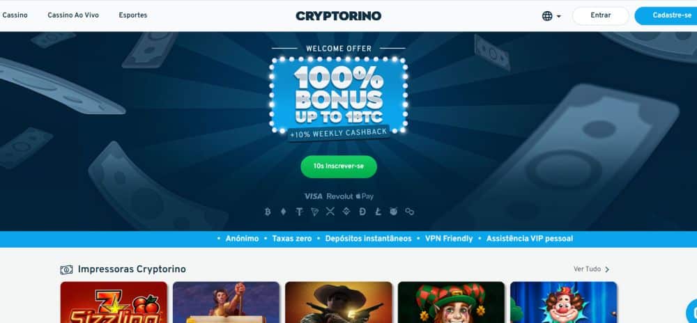 cryptorino está entre os melhores casinos para jogar Plinko em Portugal