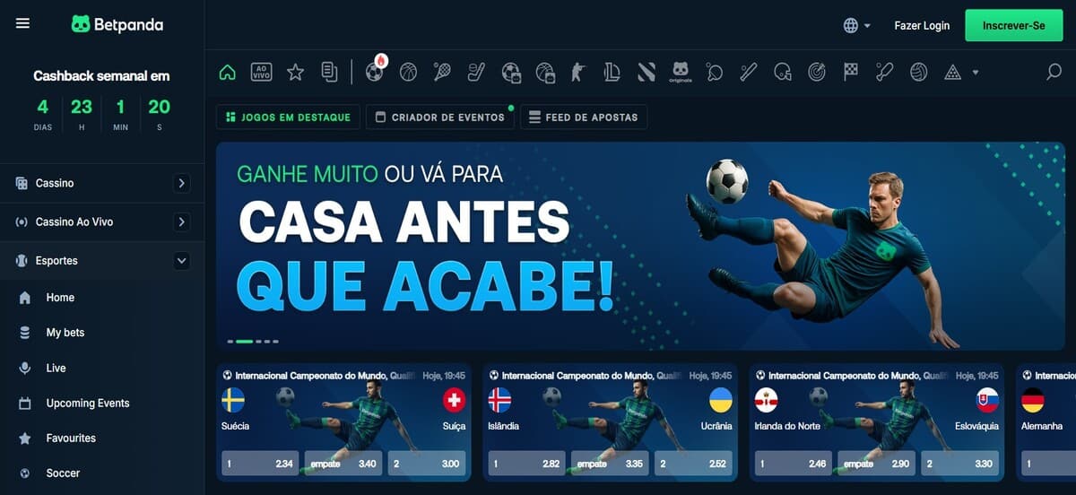 BetPanda é uma das principais alternativas ao Rollbit