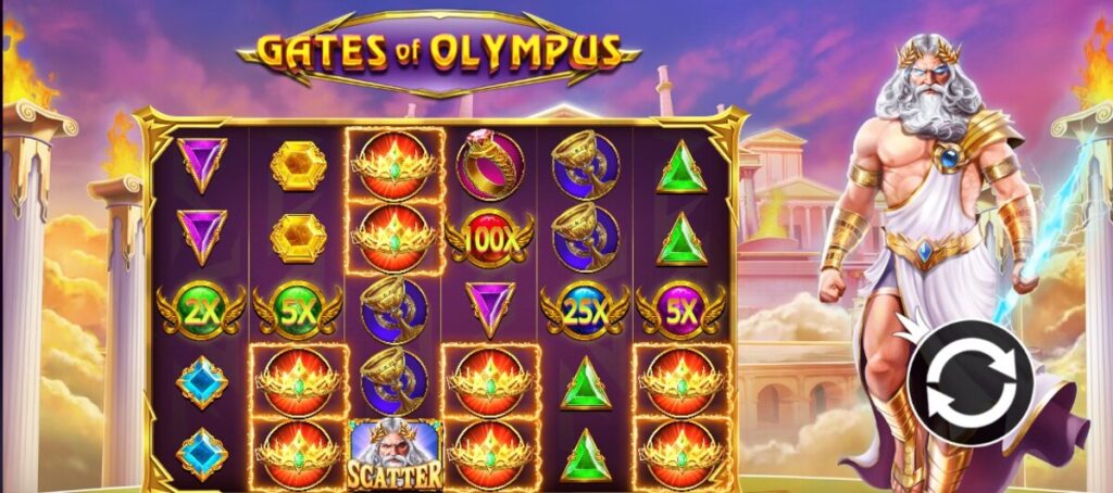 Gates of Olympus é um dos melhores slots da Pragmatic Play