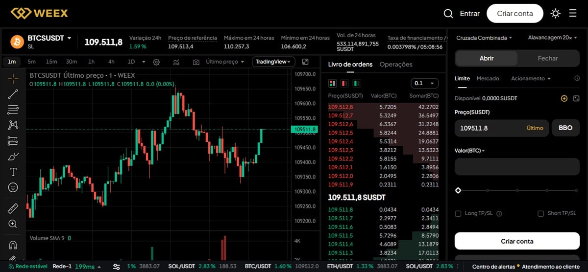 Simulador de Trading WEEX