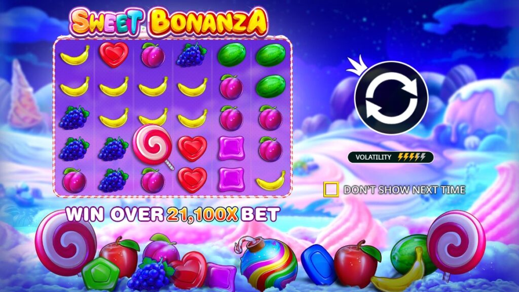 Sweet Bonanza está entre os melhores slots online